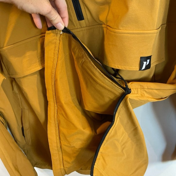 1st Phorm Pullover Jacket 1/4 Zip NWT Mens Xl Mustard Color Outdoor - Picture 5 of 8